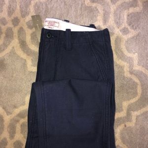 Wallace & Barnes Navy Blue Pants